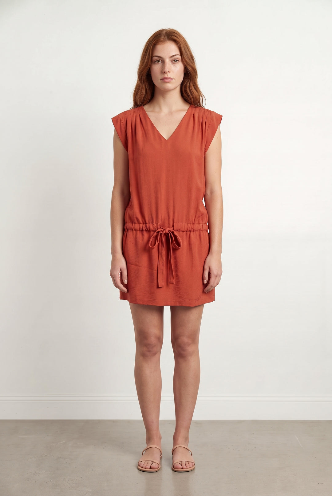 Robe Courte Rouge - Taille S/36 de la marque Sessùn | PARAD120161 - Vendu par Paradigme - Image 1