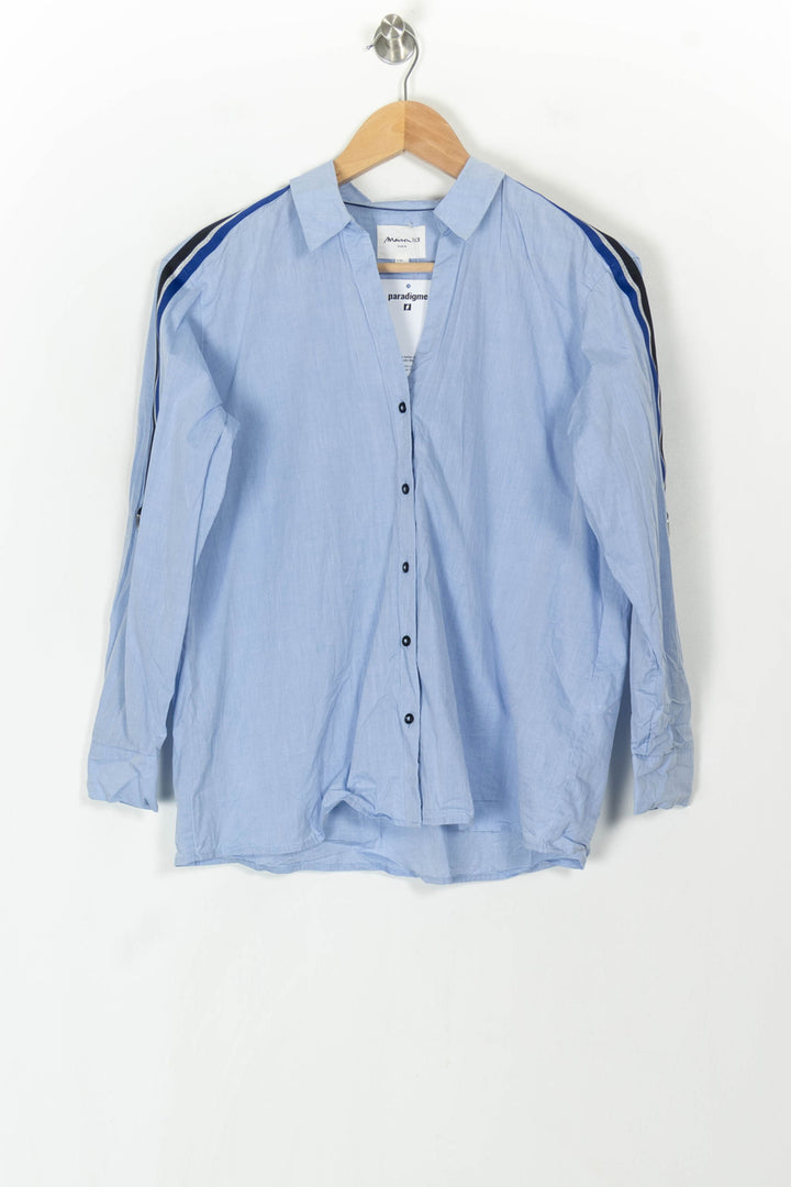 Chemise Bleue - Taille S/36 de la marque Maison 123 | PARAD120164 - Vendu par Paradigme - Image 2