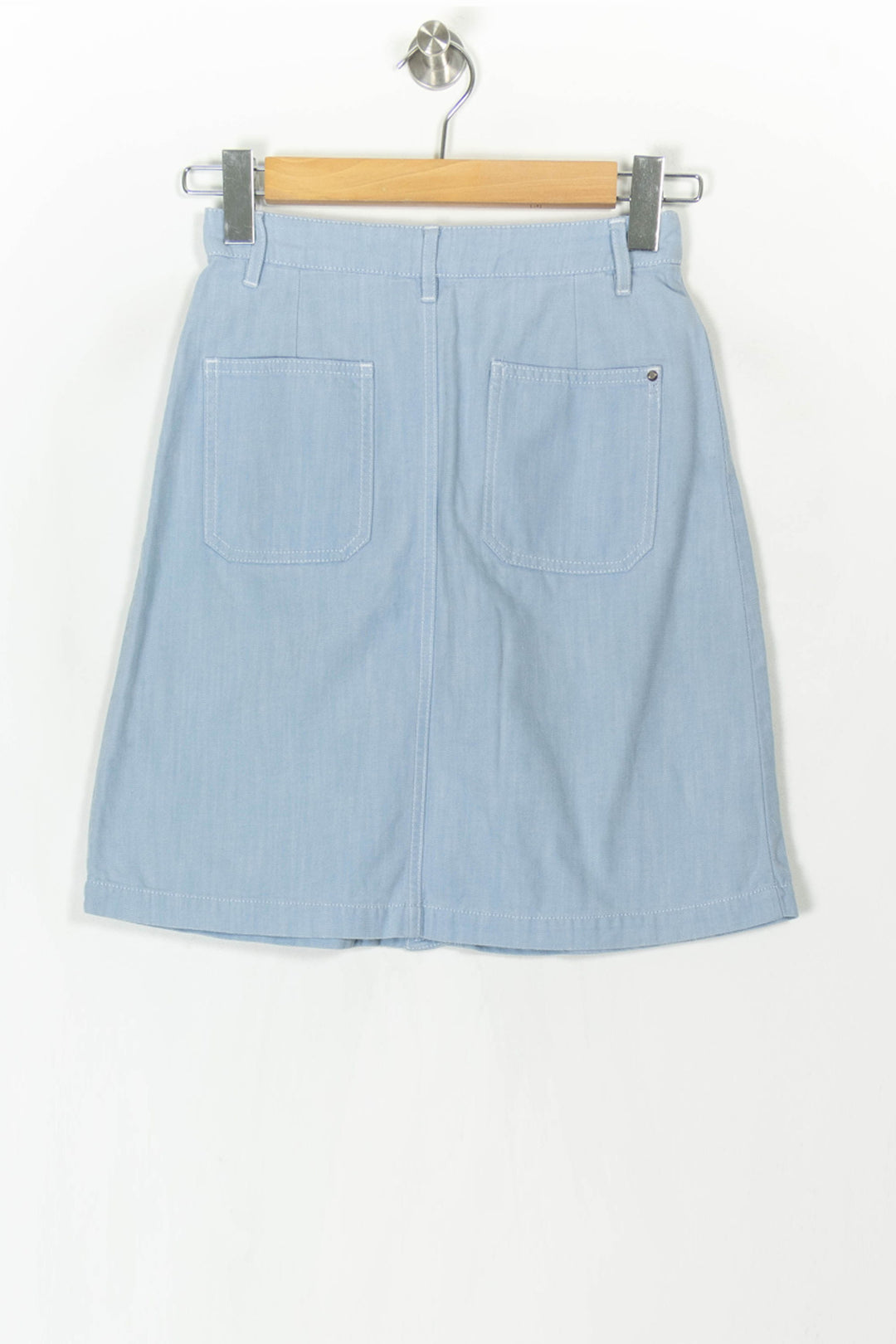 Jupe Courte Bleue - Taille XS/34 de la marque Sessùn | PARAD120165 - Vendu par Paradigme - Image 5