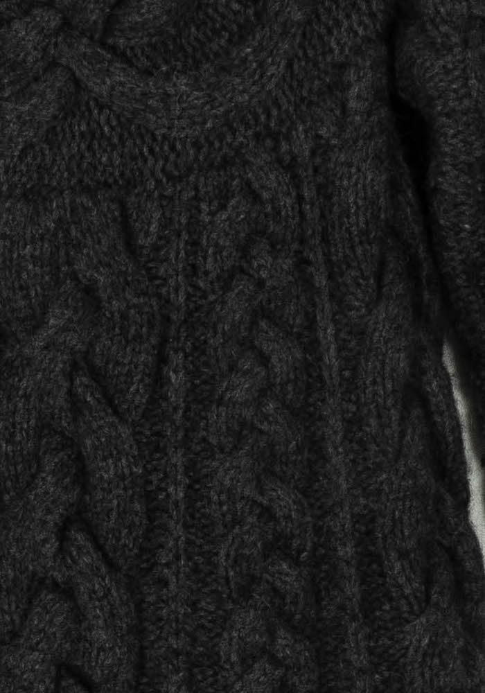 Cardigan Torsadé Gris - Taille S/36 de la marque Sandro | PARAD120166 - Vendu par Paradigme - Image 3