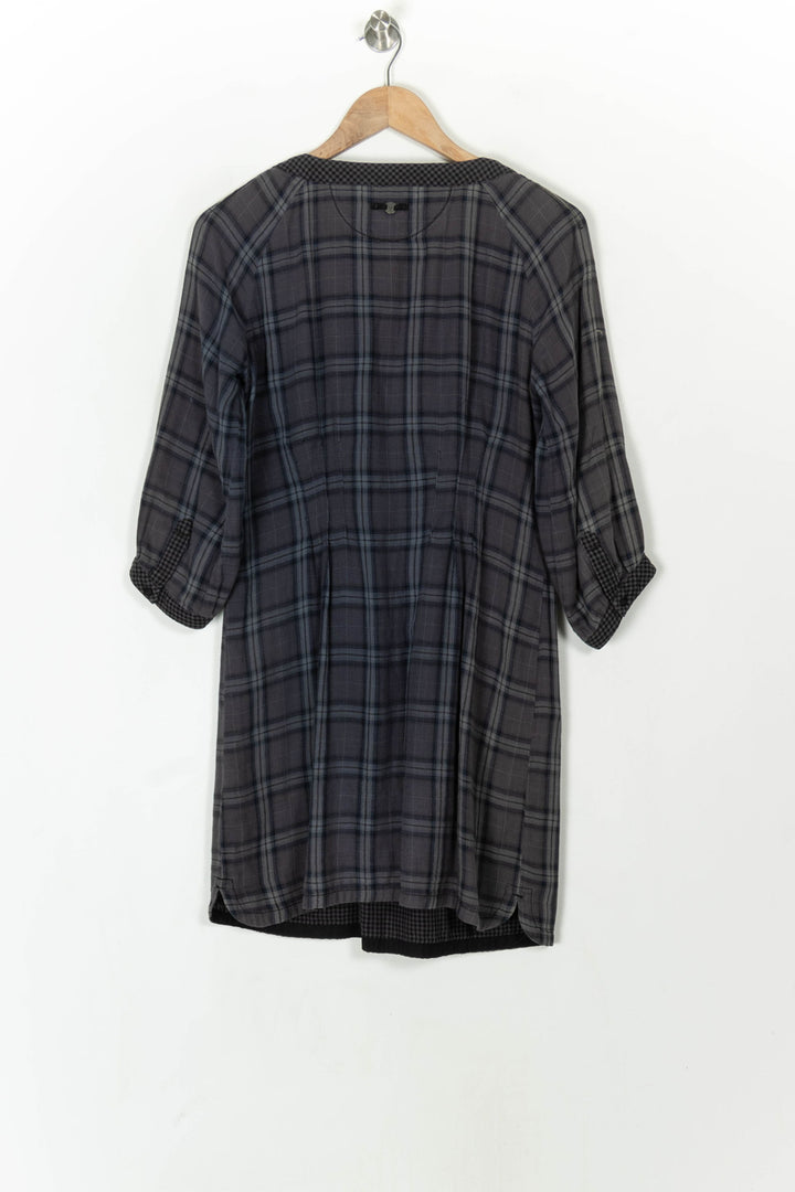 Robe Chemise Grise et Noire - Taille M/38 de la marque One Step | PARAD120167 - Vendu par Paradigme - Image 5