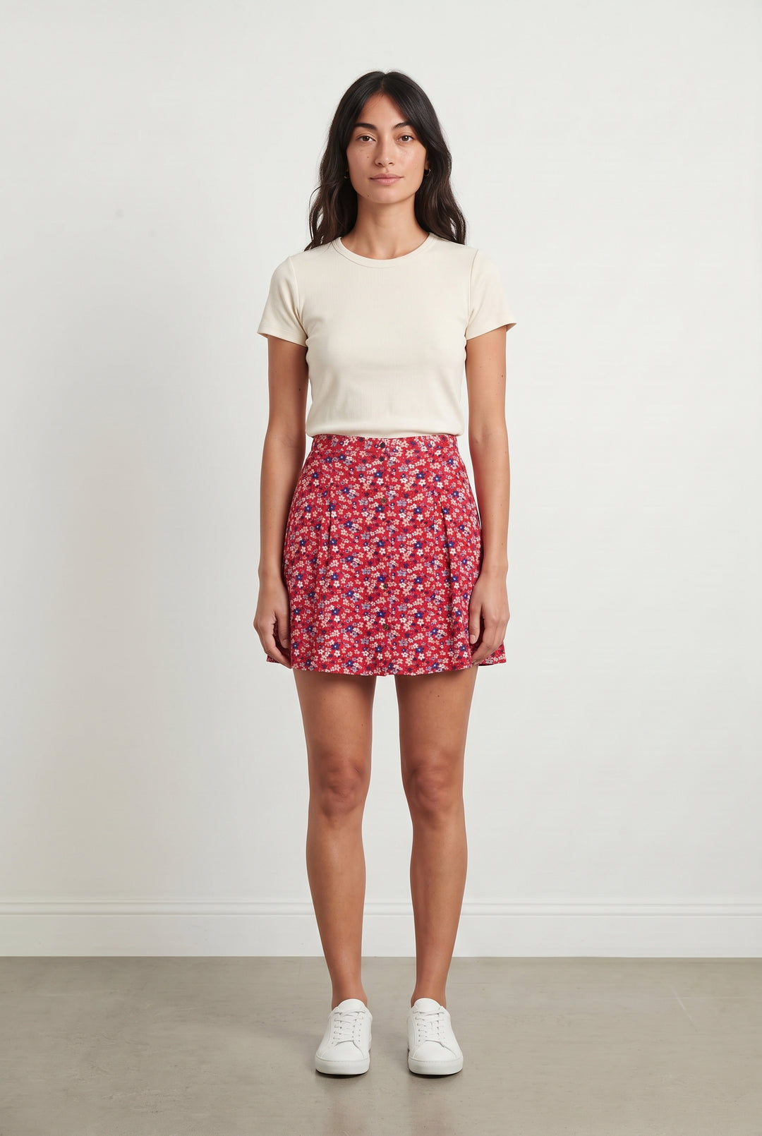 Jupe Évasée Multicolore - Taille S/36 de la marque Comptoir des Cotonniers | PARAD120179 - Vendu par Paradigme - Image 1