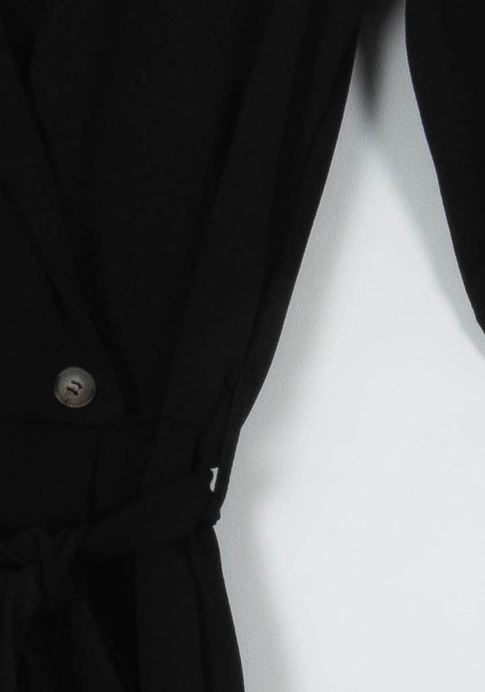 Combinaison Noire - Taille XS/34 de la marque La Fée Maraboutée | PARAD120180 - Vendu par Paradigme - Image 3