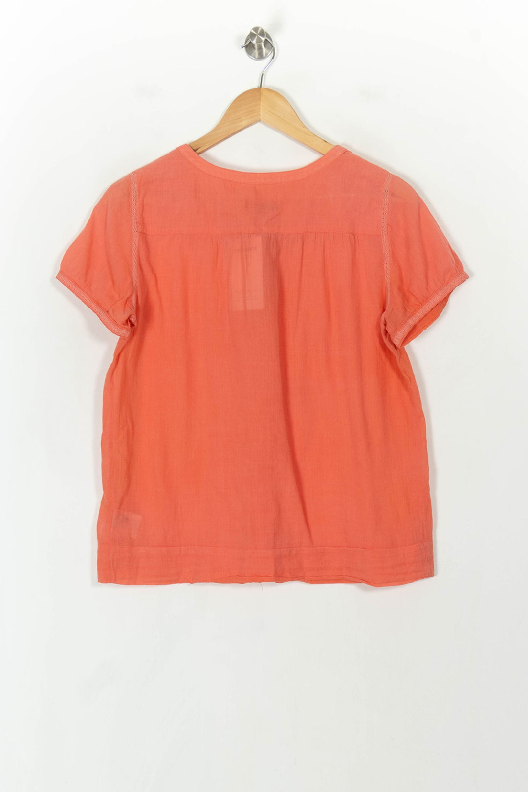 Blouse Orange - Taille L/40 de la marque Caroll | PARAD120182 - Vendu par Paradigme - Image 5