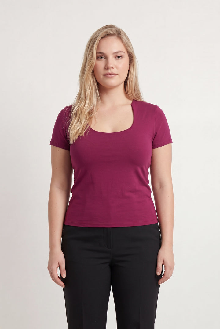 T-shirt Rose - Taille XL/42 de la marque Maison 123 | PARAD120184 - Vendu par Paradigme - Image 1