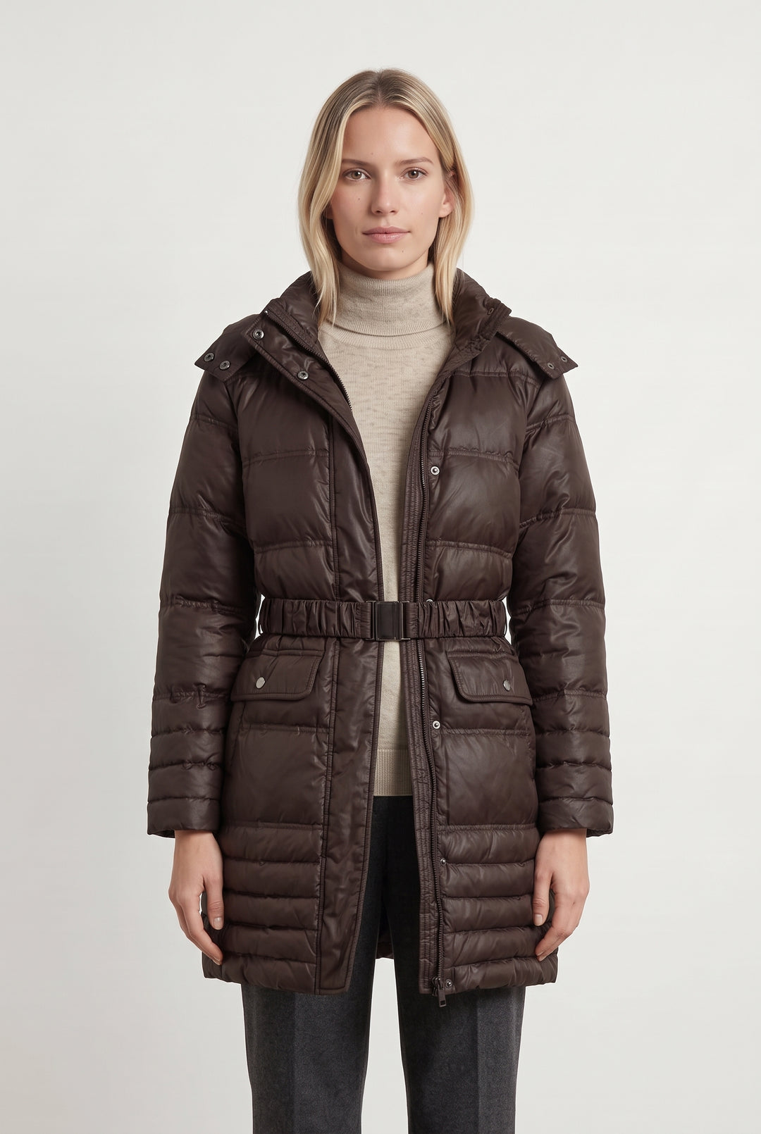Doudoune Marron - Taille M/38 de la marque Gerard Darel | PARAD120186 - Vendu par Paradigme - Image 1