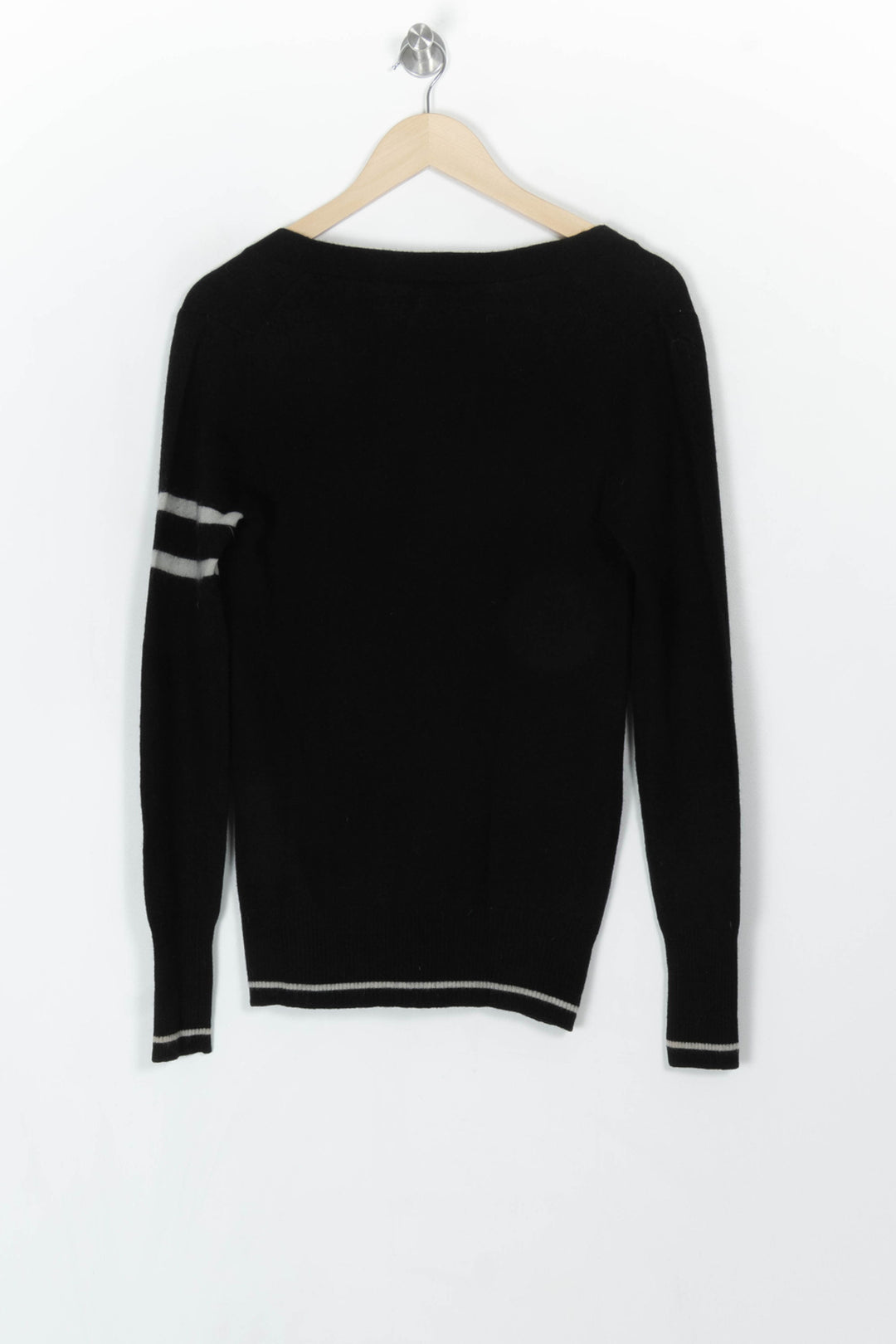 Cardigan Noir et Blanc - Taille M/38 de la marque Sandro | PARAD120190 - Vendu par Paradigme - Image 5