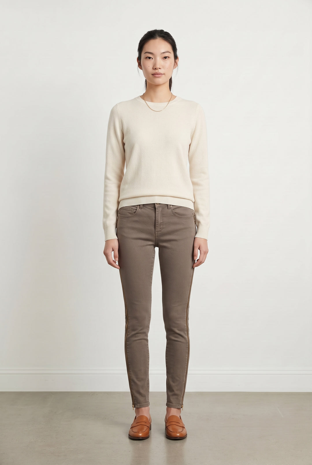 Jean Vert - Taille M/38 de la marque Claudie Pierlot | PARAD120191 - Vendu par Paradigme - Image 1