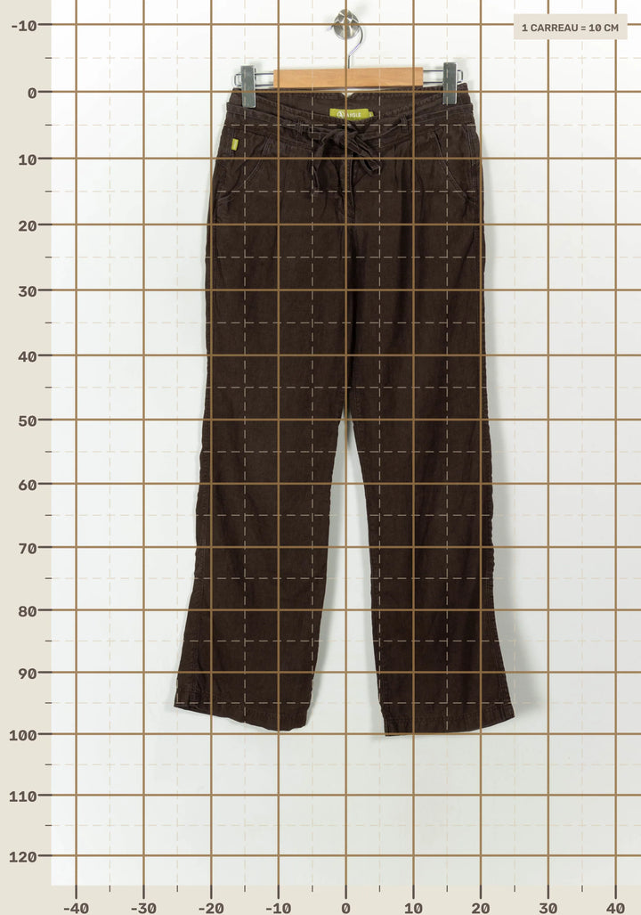 Pantalon Marron - Taille L/40 de la marque Aigle | PARAD120197 - Vendu par Paradigme - Image 4