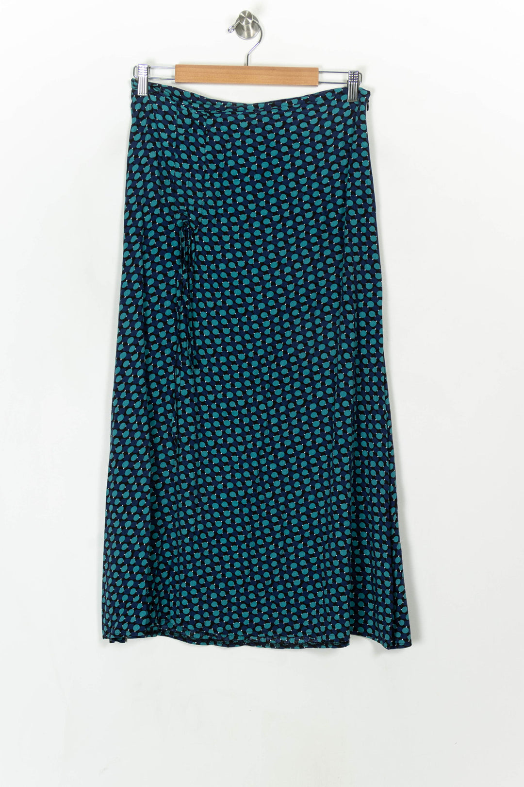 Jupe Longue Bleue - Taille M/38 de la marque La Fée Maraboutée | PARAD120198 - Vendu par Paradigme - Image 2