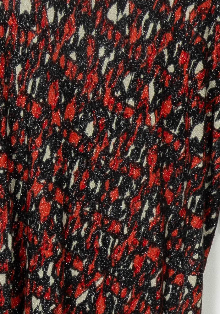 Pull Rouge et Noir - Taille M/38 de la marque IKKS | PARAD120200 - Vendu par Paradigme - Image 3