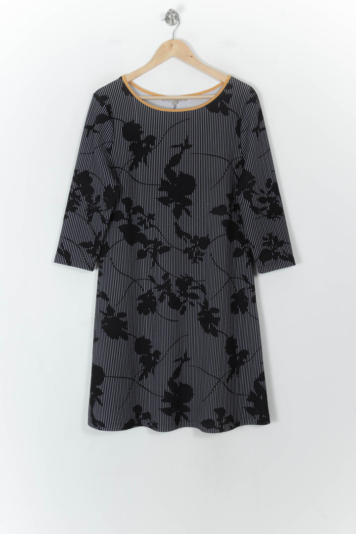 Robe Noire et Grise - Taille L/40 de la marque La Fée Maraboutée | PARAD120201 - Vendu par Paradigme - Image 2