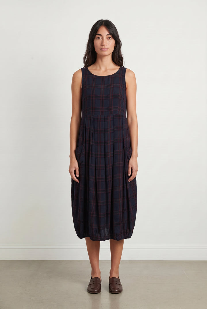 Robe Longue Bleue et Rouge - Taille M/38 de la marque Humility | PARAD120202 - Vendu par Paradigme - Image 1