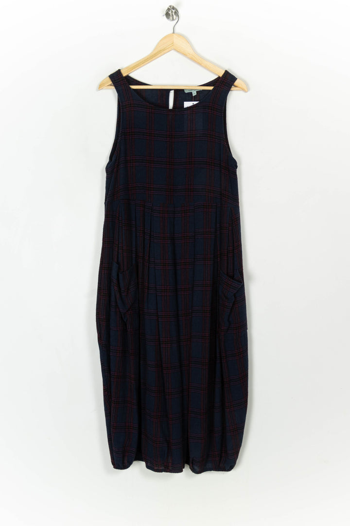 Robe Longue Bleue et Rouge - Taille M/38 de la marque Humility | PARAD120202 - Vendu par Paradigme - Image 2
