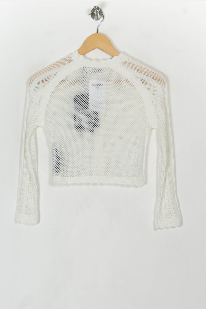 Cardigan Blanc - Taille XS/34 de la marque The Kooples | PARAD120209 - Vendu par Paradigme - Image 5