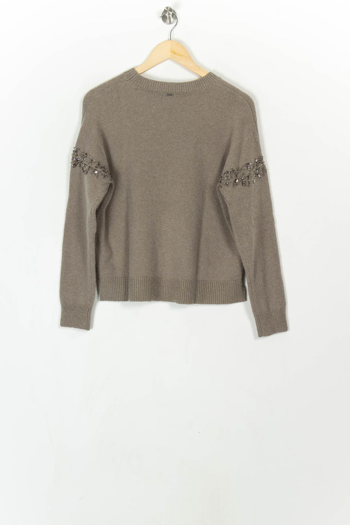 Pull Gris - Taille XS/34 de la marque IKKS | PARAD120210 - Vendu par Paradigme - Image 5