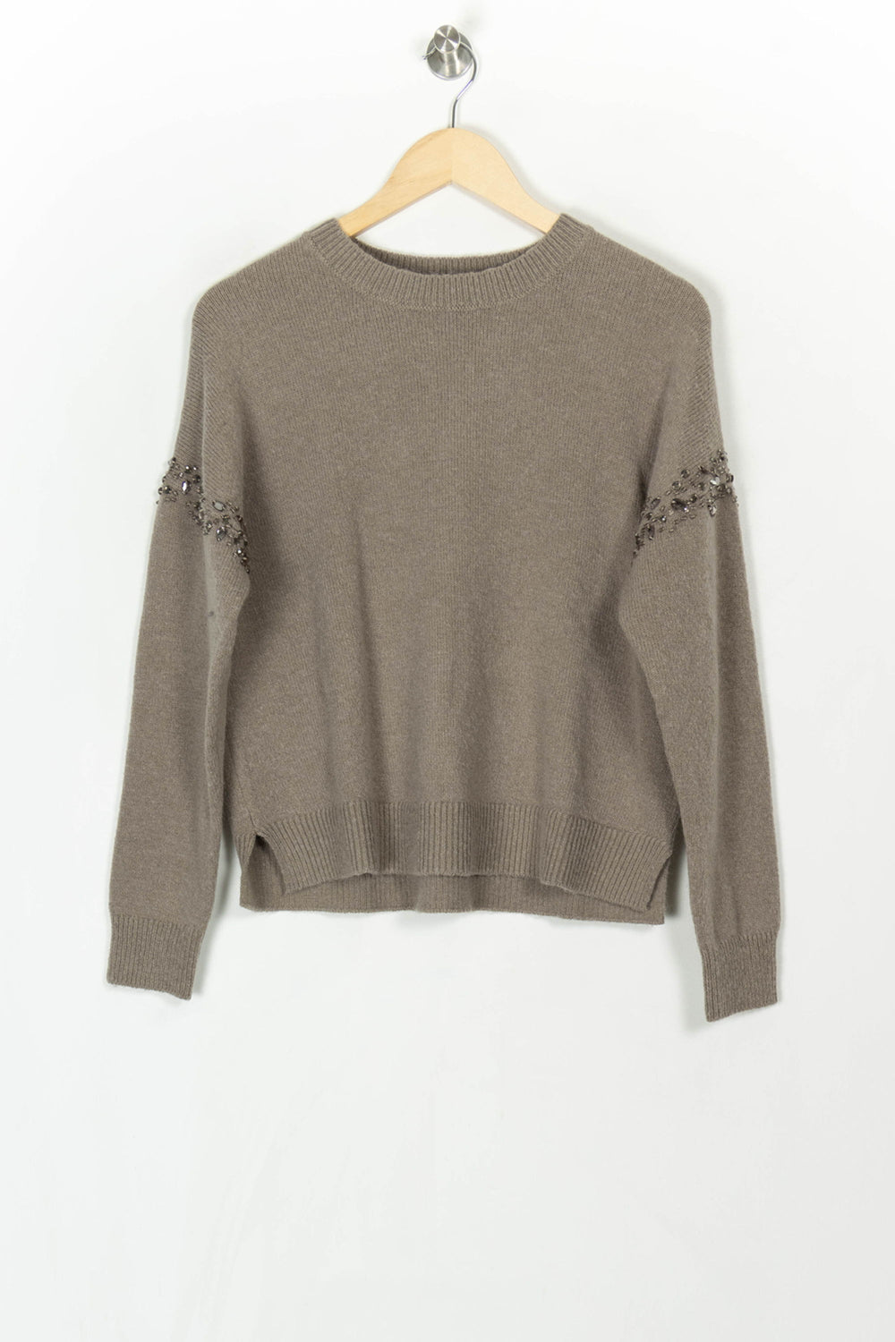 Pull Gris - Taille XS/34 de la marque IKKS | PARAD120210 - Vendu par Paradigme - Image 2