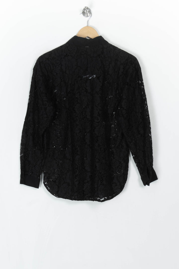 Chemise Noire - Taille XS/34 de la marque IKKS | PARAD120211 - Vendu par Paradigme - Image 5