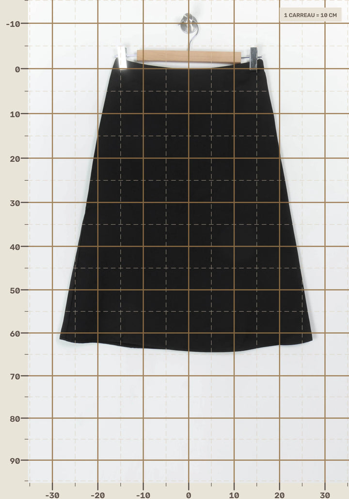 Jupe Évasée Noire - Taille S/36 de la marque Karl Marc John | PARAD120212 - Vendu par Paradigme - Image 4