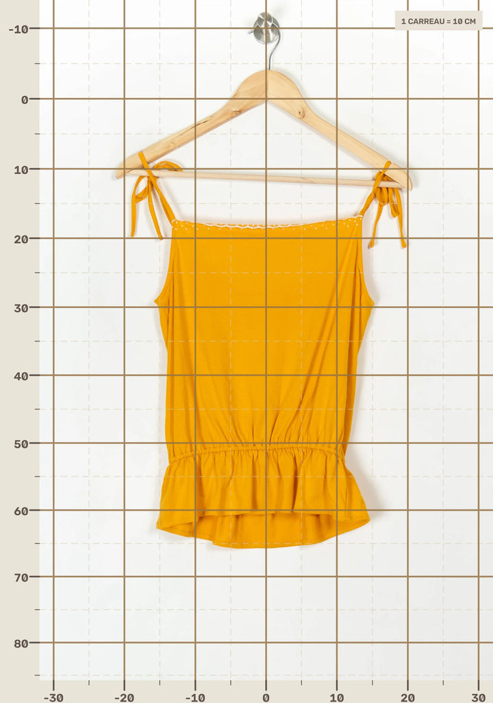 Top Jaune - Taille XS/34 de la marque Karl Marc John | PARAD120213 - Vendu par Paradigme - Image 4