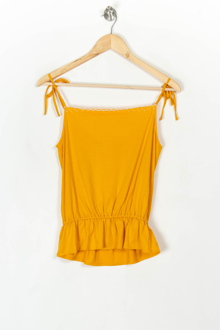 Top Jaune - Taille XS/34 de la marque Karl Marc John | PARAD120213 - Vendu par Paradigme - Image 2