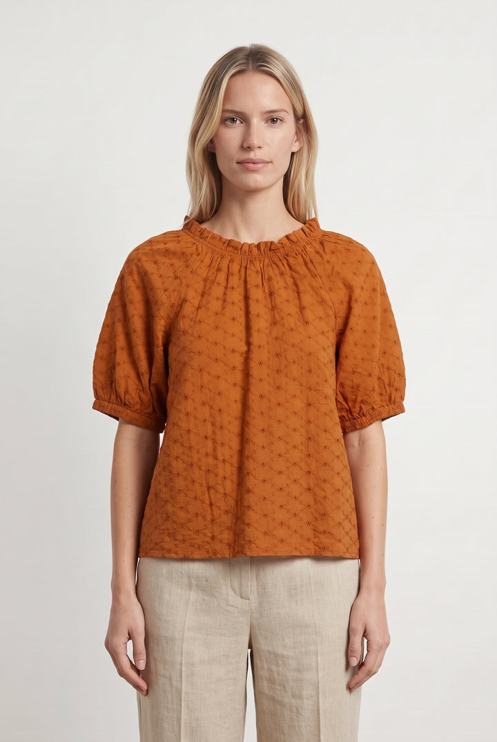 Blouse Orange - Taille XS/34 de la marque Karl Marc John | PARAD120216 - Vendu par Paradigme - Image 1