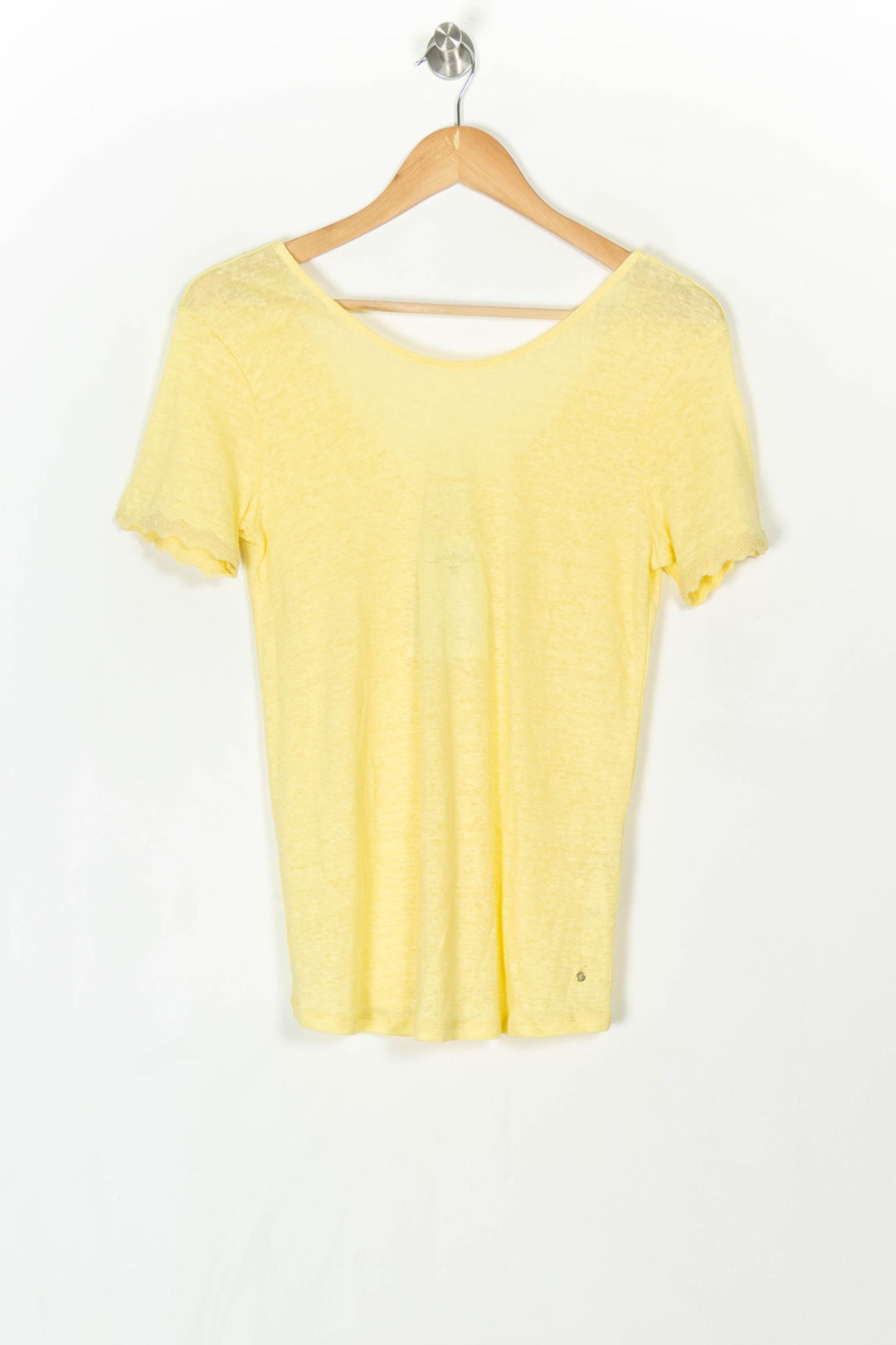 Tee-shirt Jaune - Taille XS/34 de la marque Karl Marc John | PARAD120217 - Vendu par Paradigme - Image 2