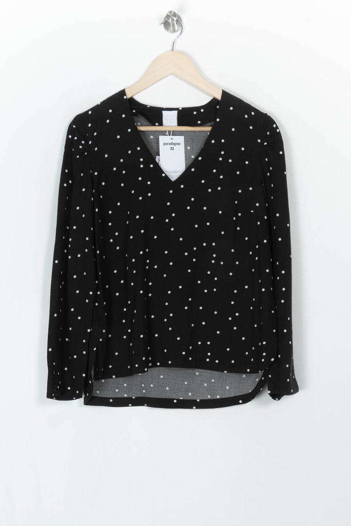 Blouse Noire et Blanche - Taille S/36 de la marque Karl Marc John | PARAD120219 - Vendu par Paradigme - Image 2