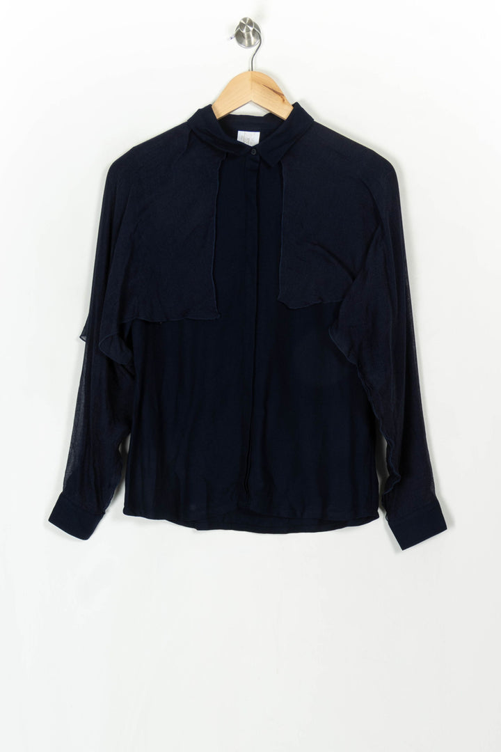 Blouse Bleue - Taille XS/34 de la marque Karl Marc John | PARAD120222 - Vendu par Paradigme - Image 2