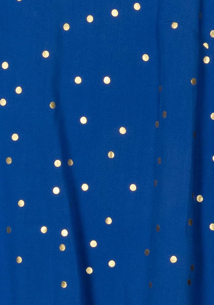 Blouse Bleue et Dorée - Taille XS/34 de la marque Karl Marc John | PARAD120223 - Vendu par Paradigme - Image 3