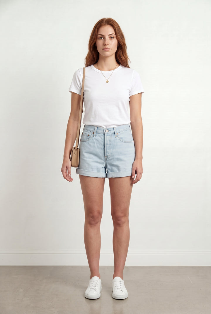 Short en Jean Bleu - Taille S/36 de la marque Levi&