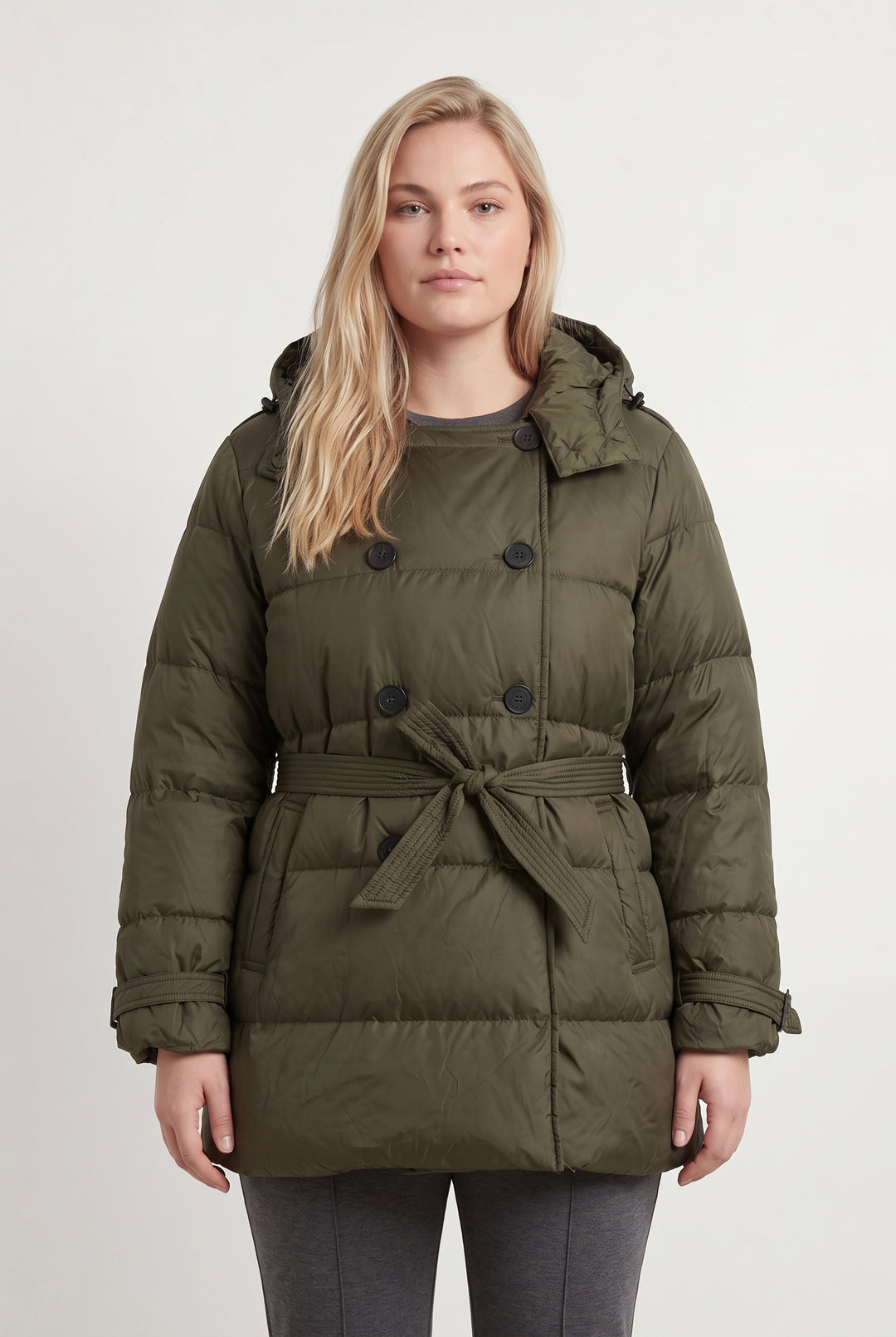 Doudoune Verte - Taille XL/42 de la marque Caroll | PARAD120229 - Vendu par Paradigme - Image 1