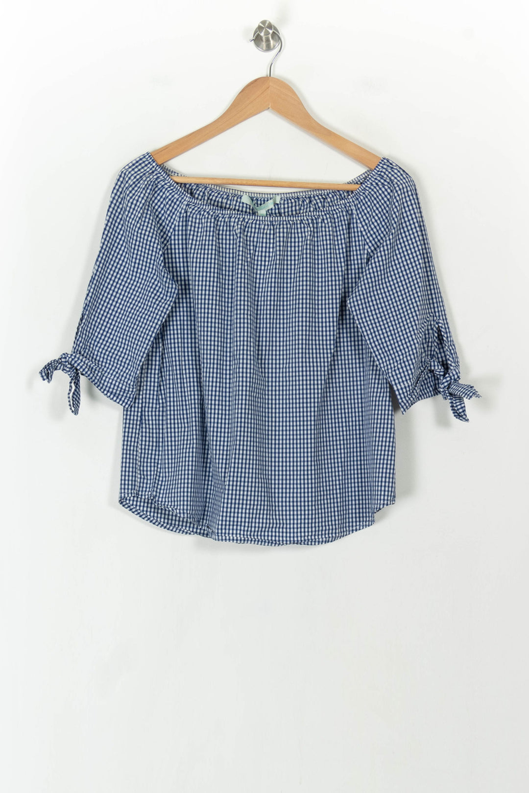 Blouse Bleue et Blanche - Taille M/38 de la marque La Fée Maraboutée | PARAD120230 - Vendu par Paradigme - Image 2