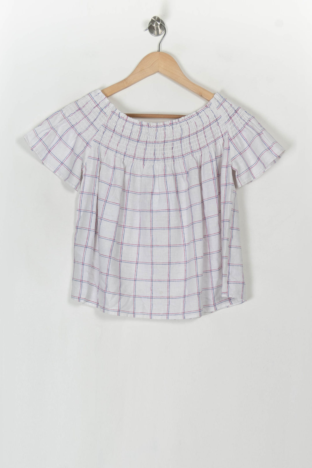 Blouse Blanche et Violette - Taille XS/34 de la marque Karl Marc John | PARAD120232 - Vendu par Paradigme - Image 5
