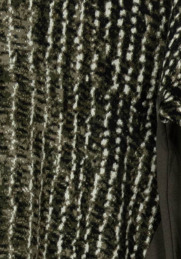 Robe Verte et Noire - Taille M/38 de la marque La Fée Maraboutée | PARAD120235 - Vendu par Paradigme - Image 3