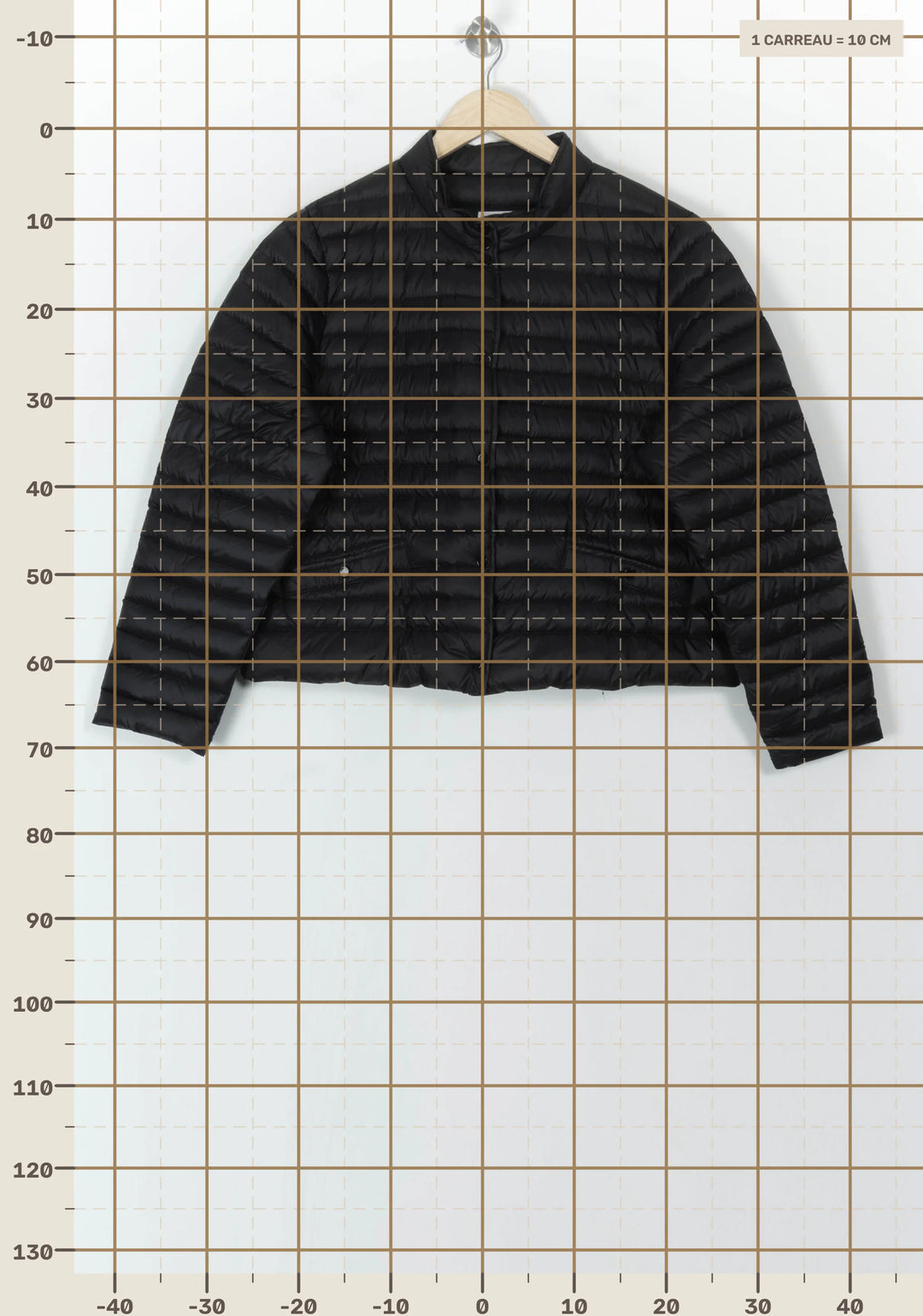 Doudoune Noire - Taille XL/42 de la marque Caroll | PARAD120237 - Vendu par Paradigme - Image 4