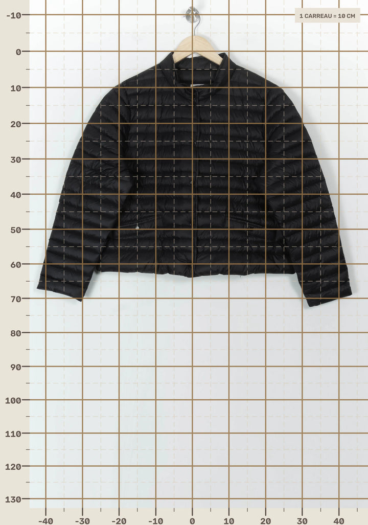 Doudoune Noire - Taille XL/42 de la marque Caroll | PARAD120237 - Vendu par Paradigme - Image 4