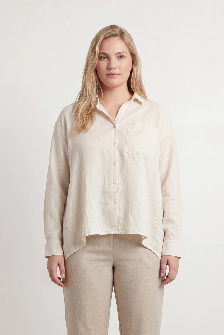 Chemise Beige - Taille XL/42 de la marque Maison 123 | PARAD120242 - Vendu par Paradigme - Image 1