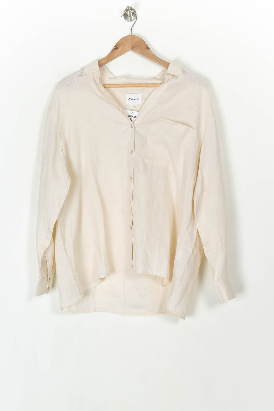 Chemise Beige - Taille XL/42 de la marque Maison 123 | PARAD120242 - Vendu par Paradigme - Image 2