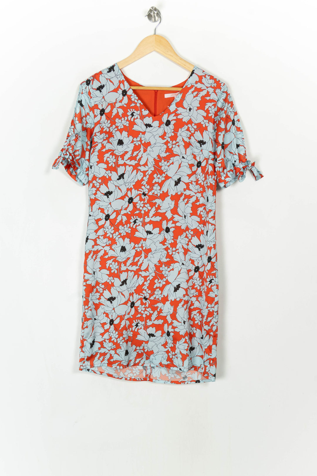 Robe Orange et Bleue - Taille S/36 de la marque La Fée Maraboutée | PARAD120251 - Vendu par Paradigme - Image 2