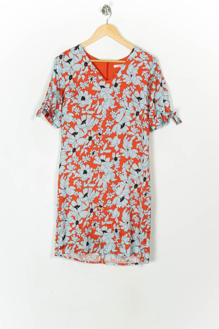 Robe Orange et Bleue - Taille S/36 de la marque La Fée Maraboutée | PARAD120251 - Vendu par Paradigme - Image 2