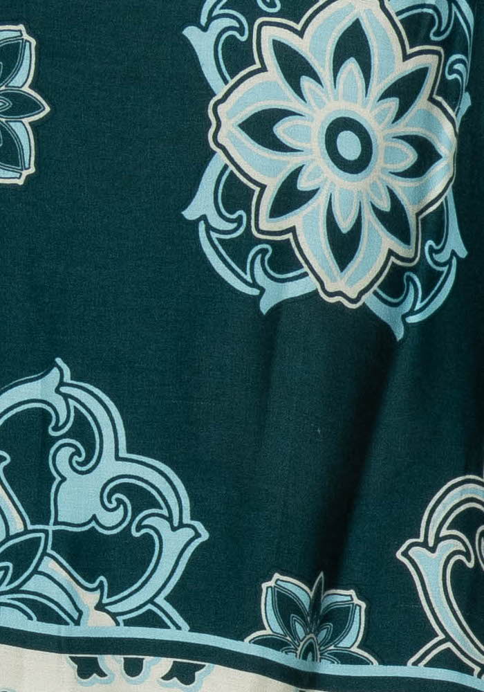 Débardeur Vert et Écru - Taille L/40 de la marque La Fée Maraboutée | PARAD120252 - Vendu par Paradigme - Image 3