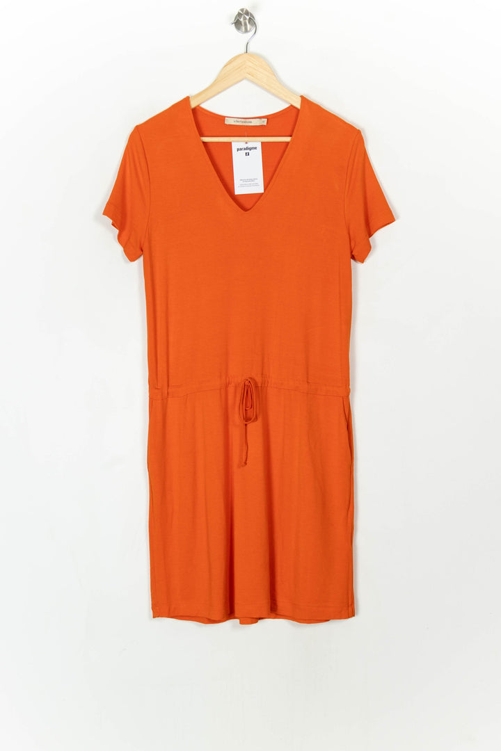 Robe Orange - Taille S/36 de la marque La Fée Maraboutée | PARAD120255 - Vendu par Paradigme - Image 2