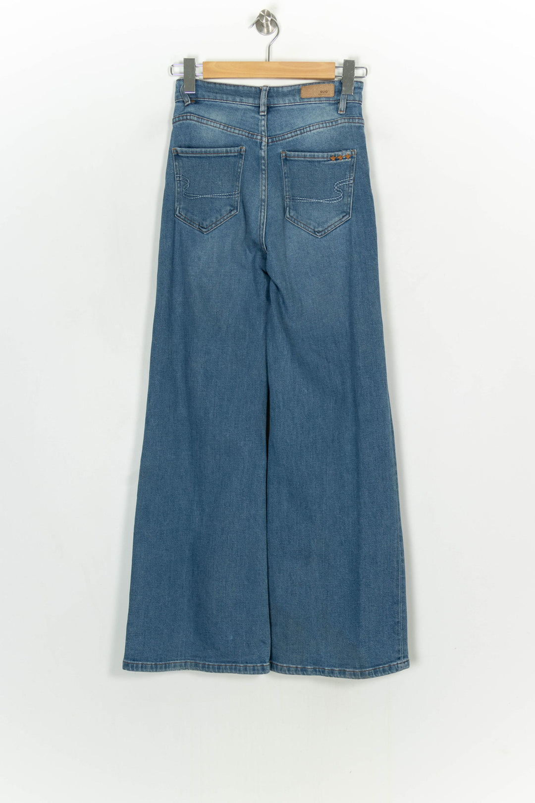 Jean Large Bleu - Taille XS/34 de la marque Sud express | PARAD120258 - Vendu par Paradigme - Image 5