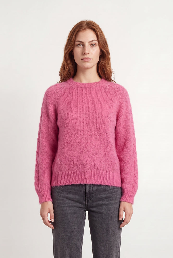 Pull Rose - Taille M/38 de la marque Maison 123 | PARAD120264 - Vendu par Paradigme - Image 1