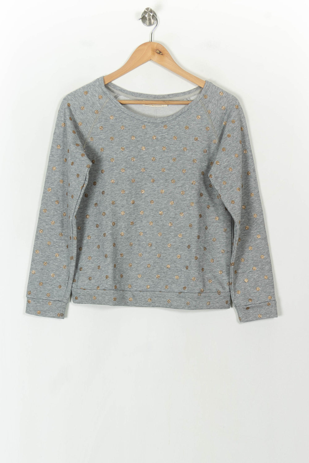 Sweat Gris et Doré - Taille S/36 de la marque La Petite Etoile | PARAD120267 - Vendu par Paradigme - Image 2