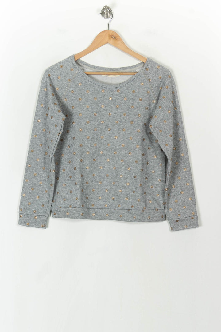 Sweat Gris et Doré - Taille S/36 de la marque La Petite Etoile | PARAD120267 - Vendu par Paradigme - Image 2