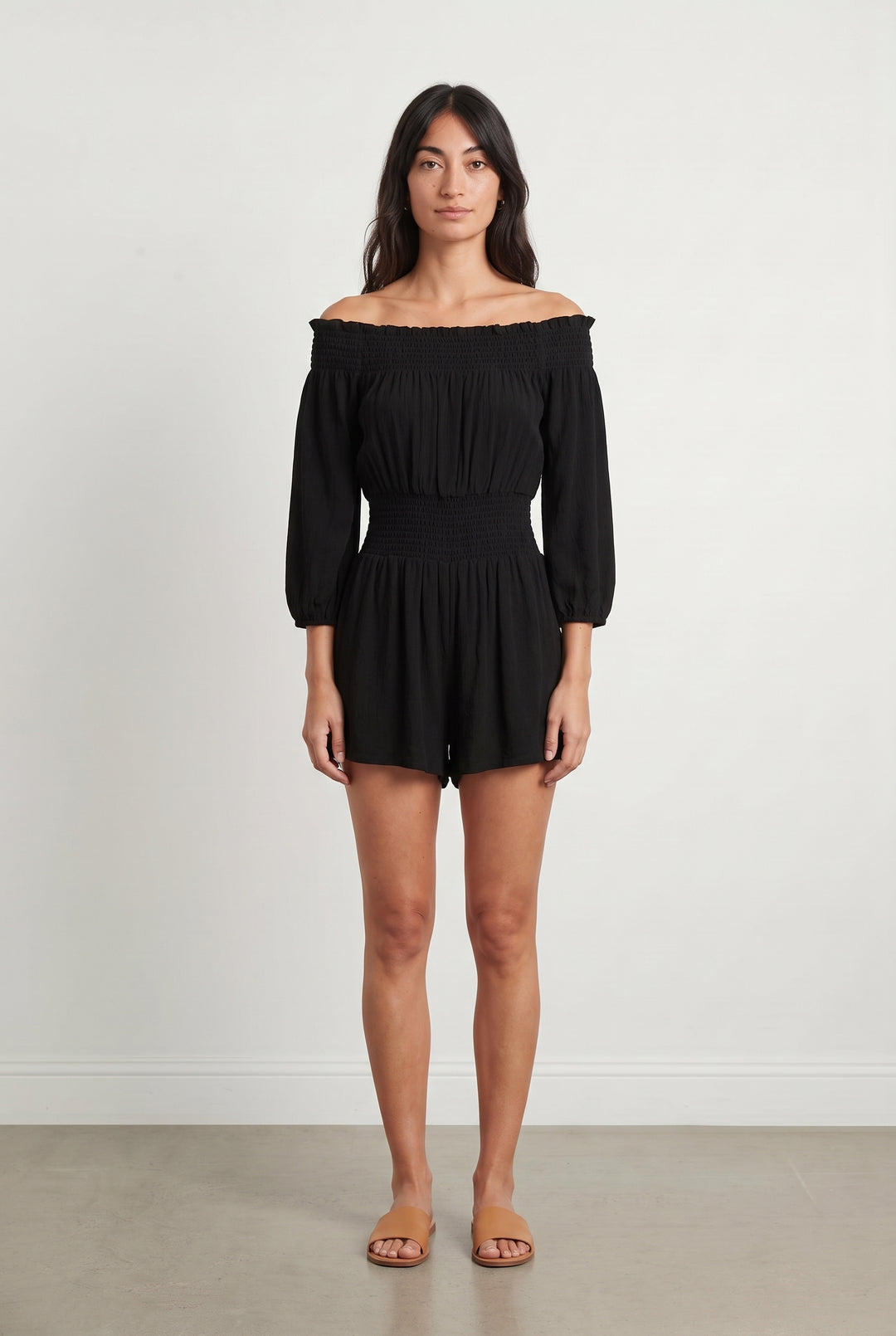 Combishort Noir - Taille S/36 de la marque Maje | PARAD120270 - Vendu par Paradigme - Image 1
