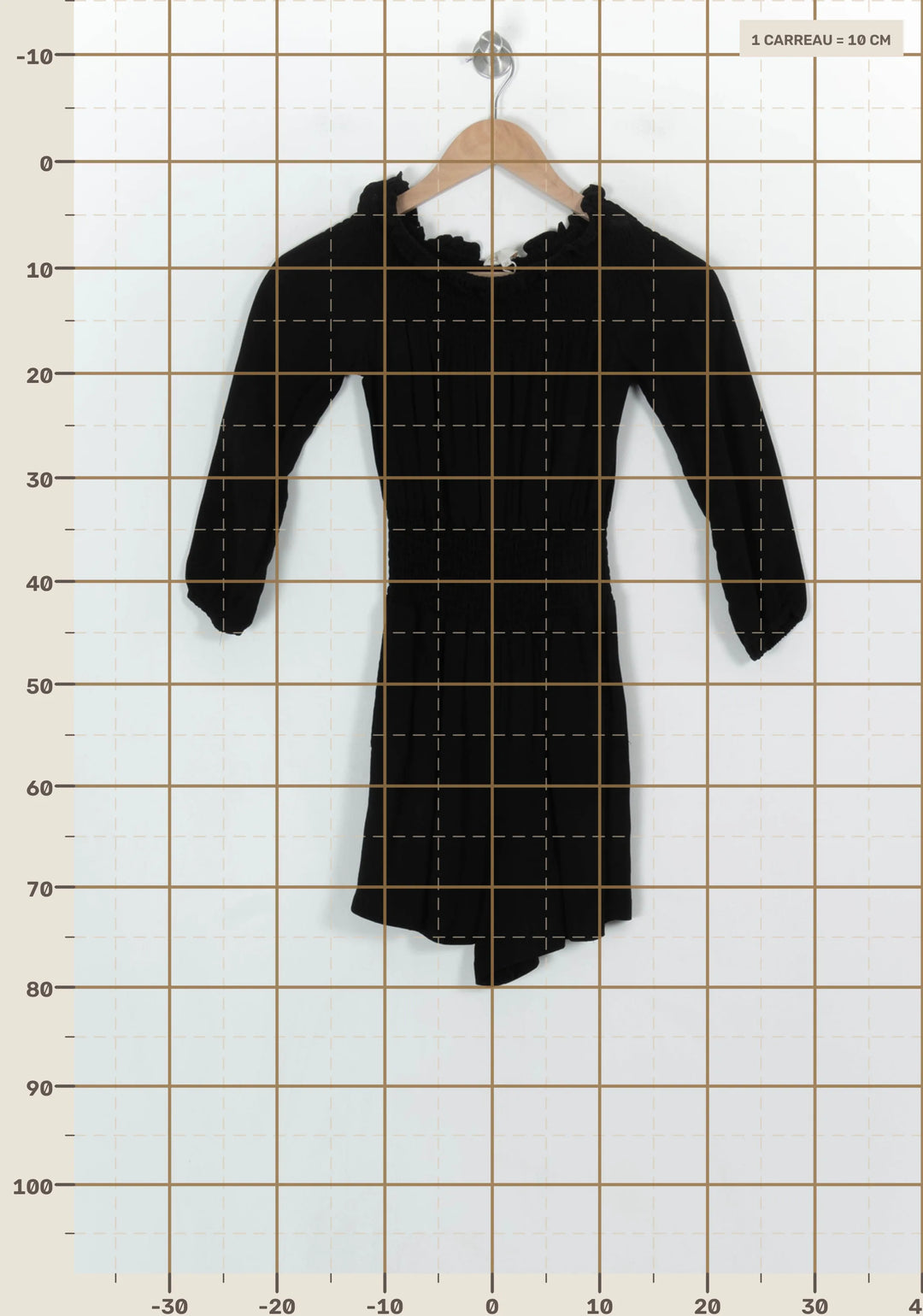 Combishort Noir - Taille S/36 de la marque Maje | PARAD120270 - Vendu par Paradigme - Image 4