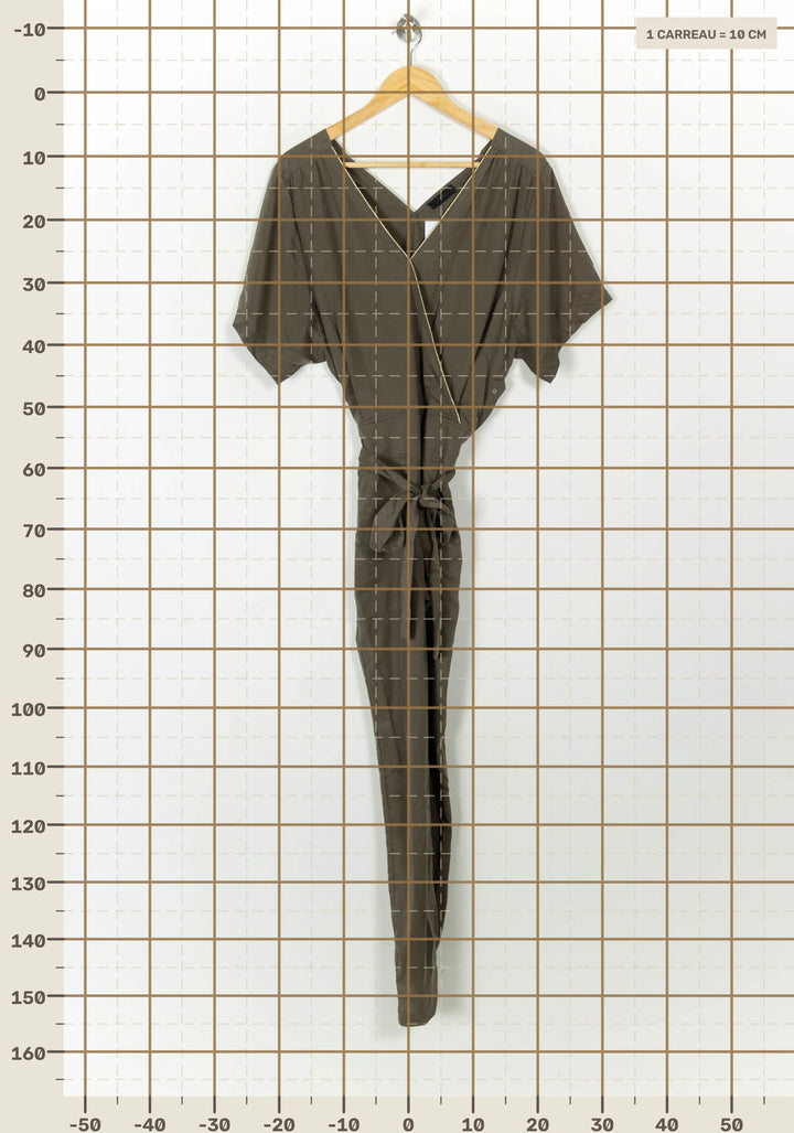Combinaison Verte - Taille XS/34 de la marque IKKS | PARAD120275 - Vendu par Paradigme - Image 4